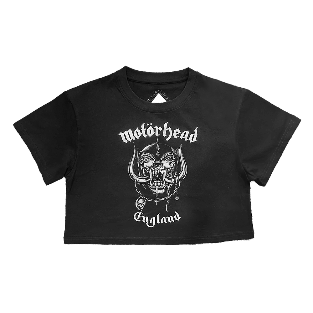 Warpig Studded Crop Tee