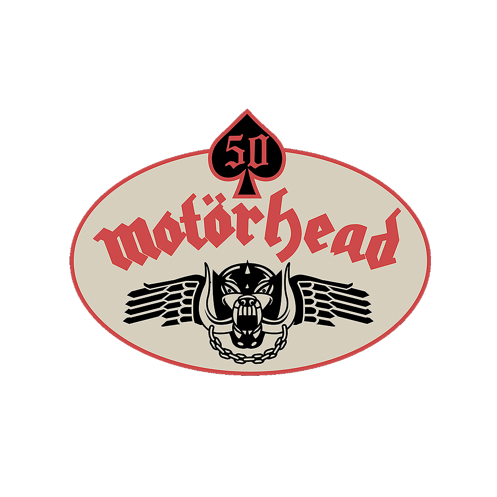 Motörhead 50 Twill Patch