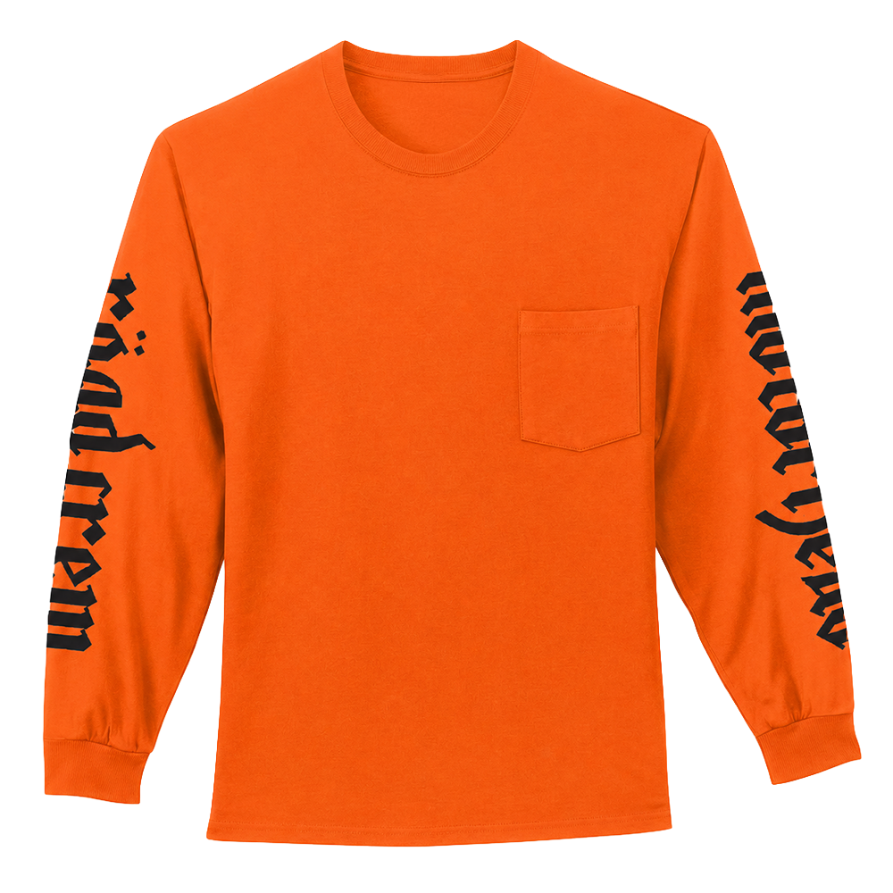 We Are the Road Crew Orange Long Sleeve