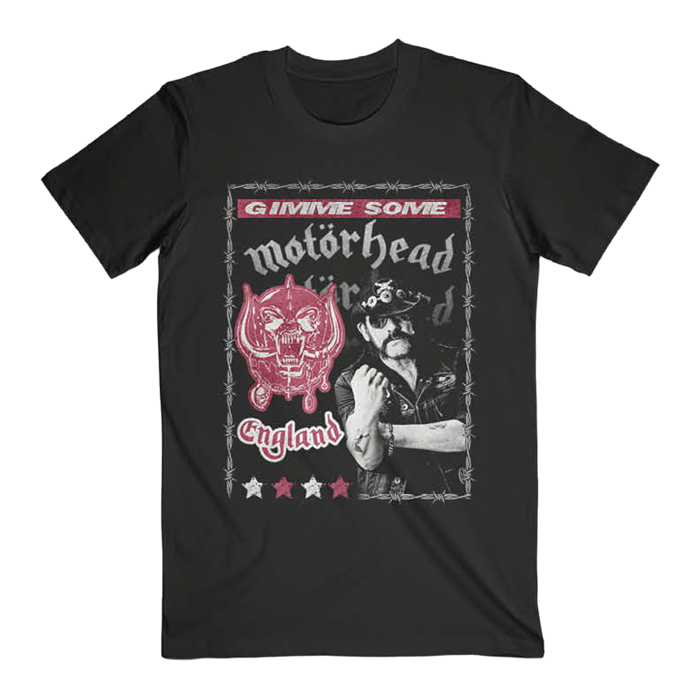 Lemmy Flyer Black Tee