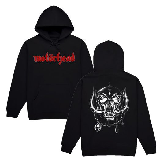 Straight Logo Warpig Hoodie