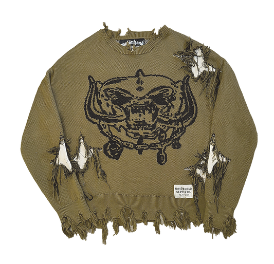 Warpig Destroyed Sweater