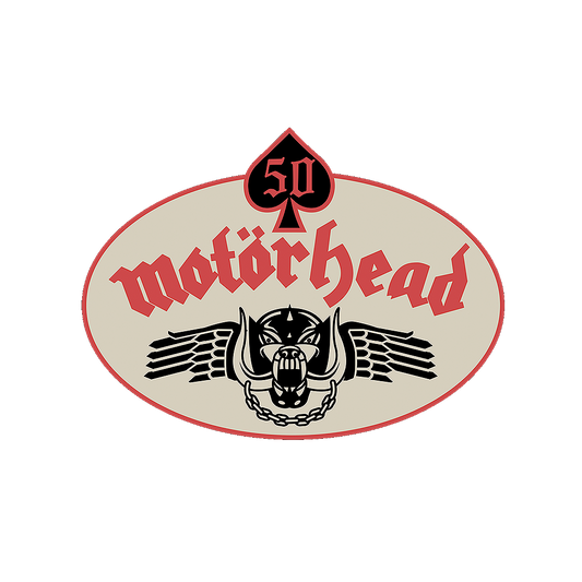 Motörhead 50 Twill Patch