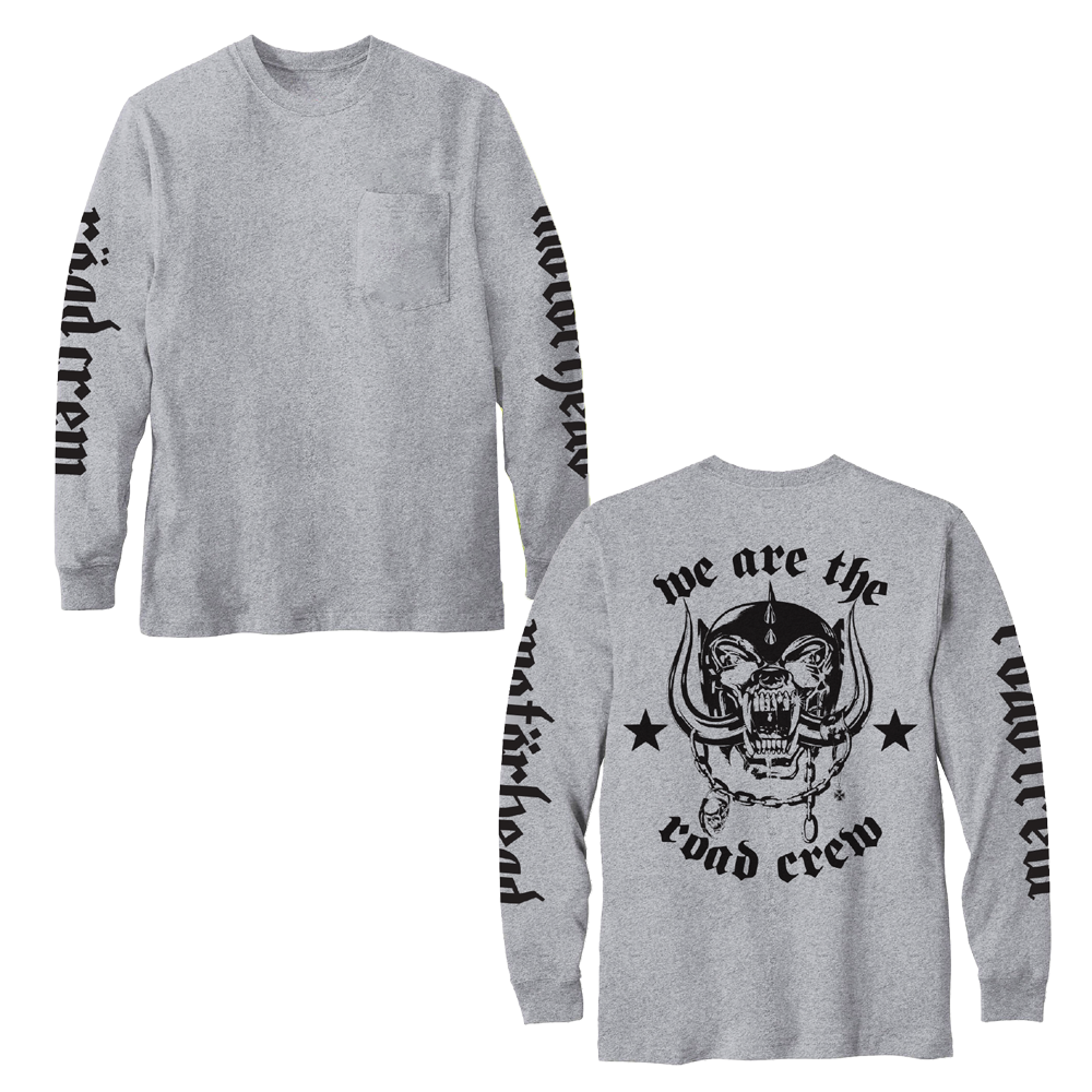 We Are the Road Crew Grey Long Sleeve