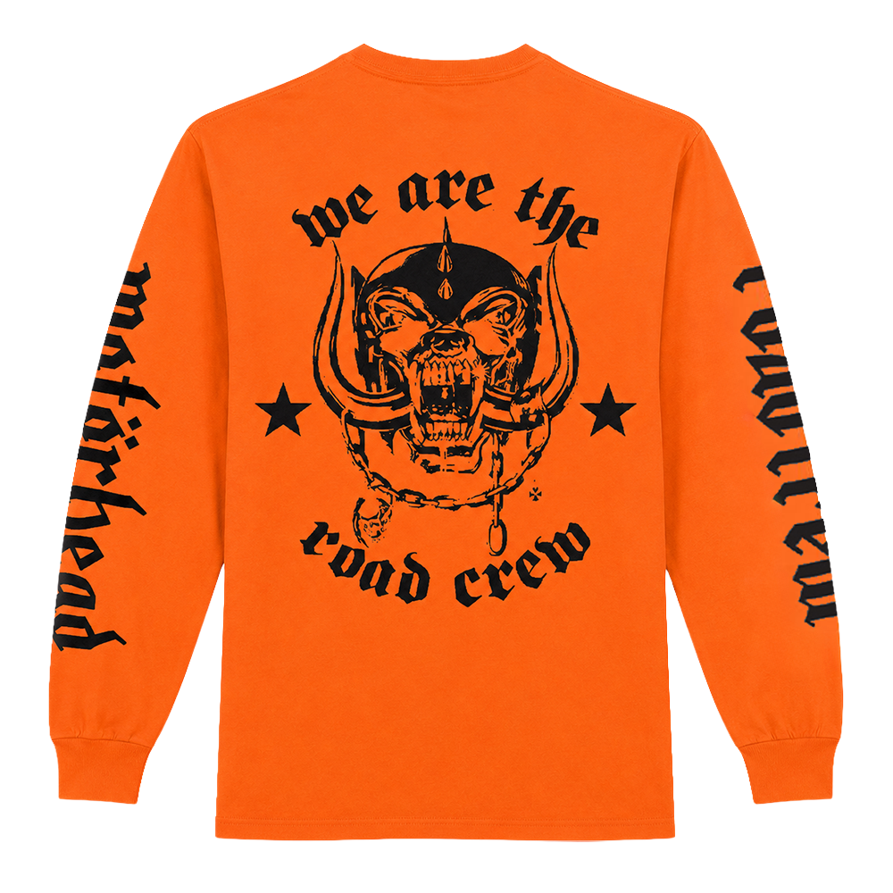 We Are the Road Crew Orange Long Sleeve