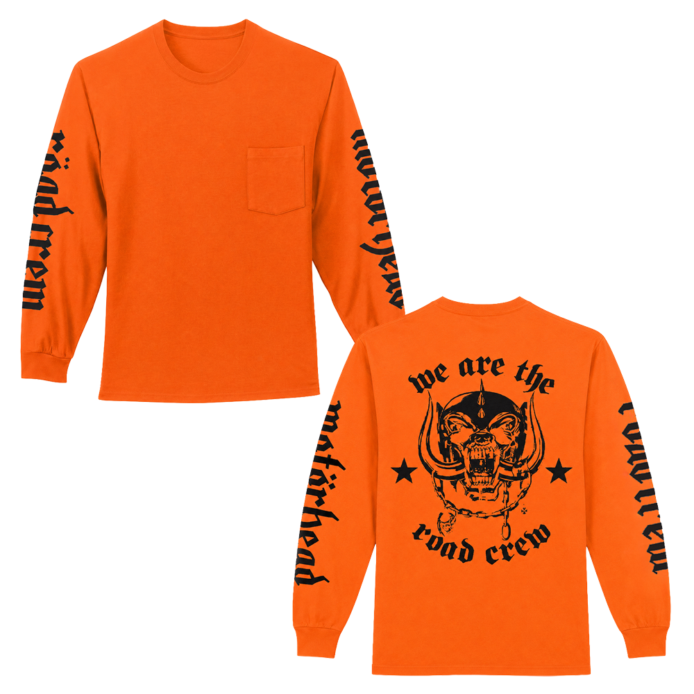 We Are the Road Crew Orange Long Sleeve