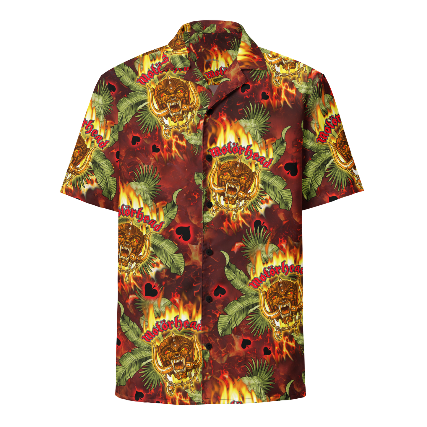 Flaming Warpig Hawaiian Shirt