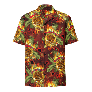 Flaming Warping Hawaiian Shirt