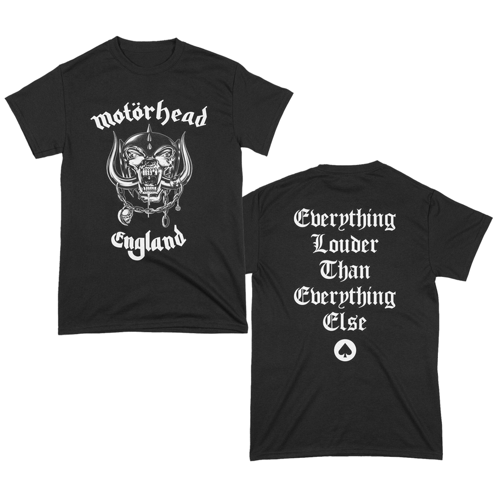 Motorhead Royal Flush Printed Oversized Mens Cheapest Tee At Legacy Boutiques Bangladesh