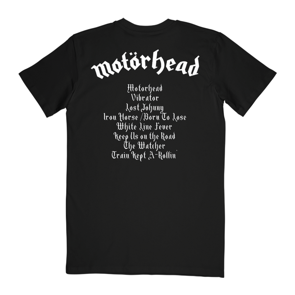 Motörhead Tracklist Tee