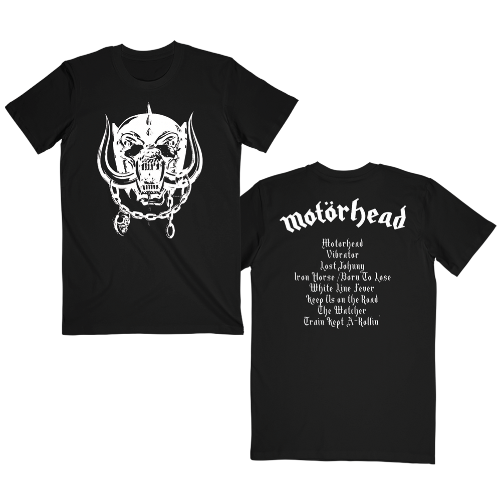 Motörhead Tracklist Tee